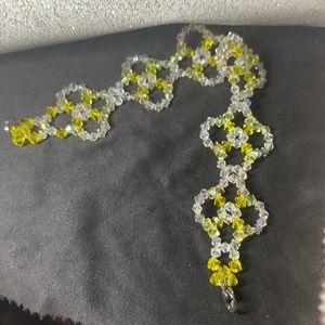 Handmade crystal bracelet